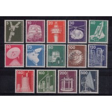 ALEMANIA OCCIDENTAL BERLIN 1975 Yv 458/71 SERIE COMPLETA NUEVA MINT 26 EUROS